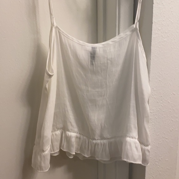 White Flow Tank Top Size: US 4 - Picture 2 of 2